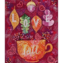 Abris Art Colorful Autumn Cross Stitch Kit