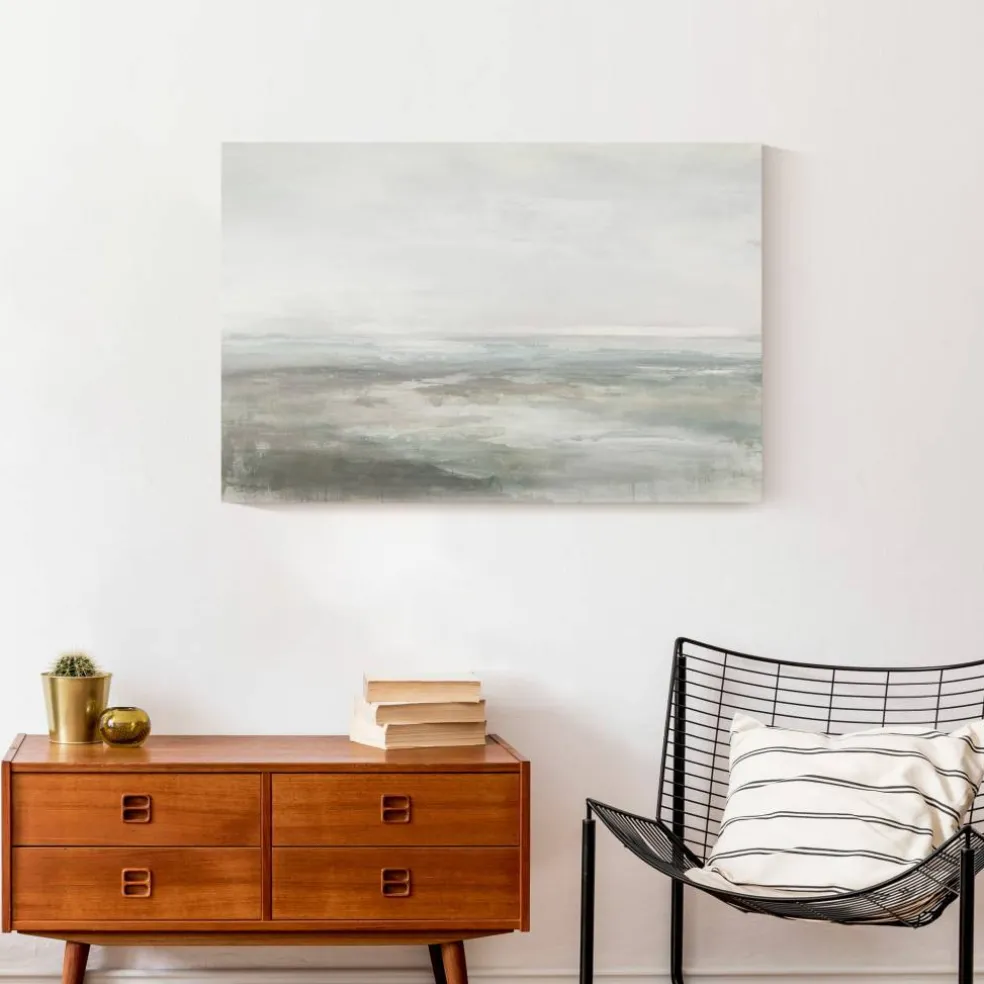 Abstract Seascape 30" x 20" Canvas Wall Art