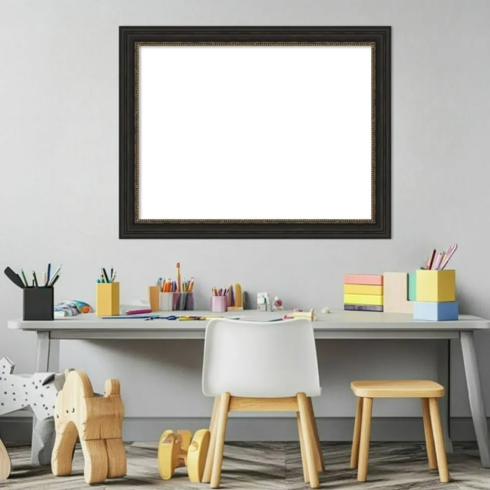 Accent Bronze Narrow Framed Dry Erase Magnetic Board