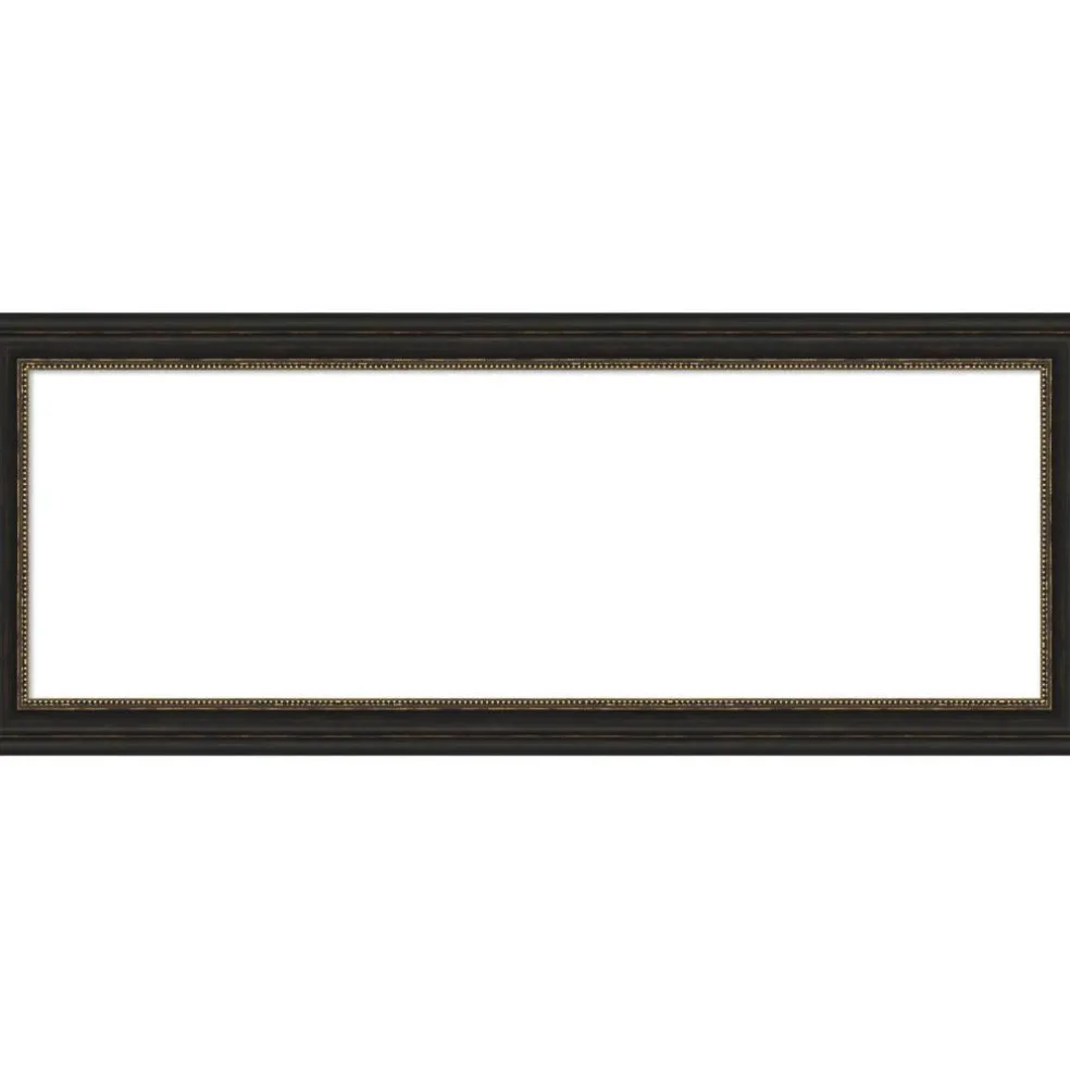 Accent Bronze Narrow Framed Dry Erase Magnetic Board