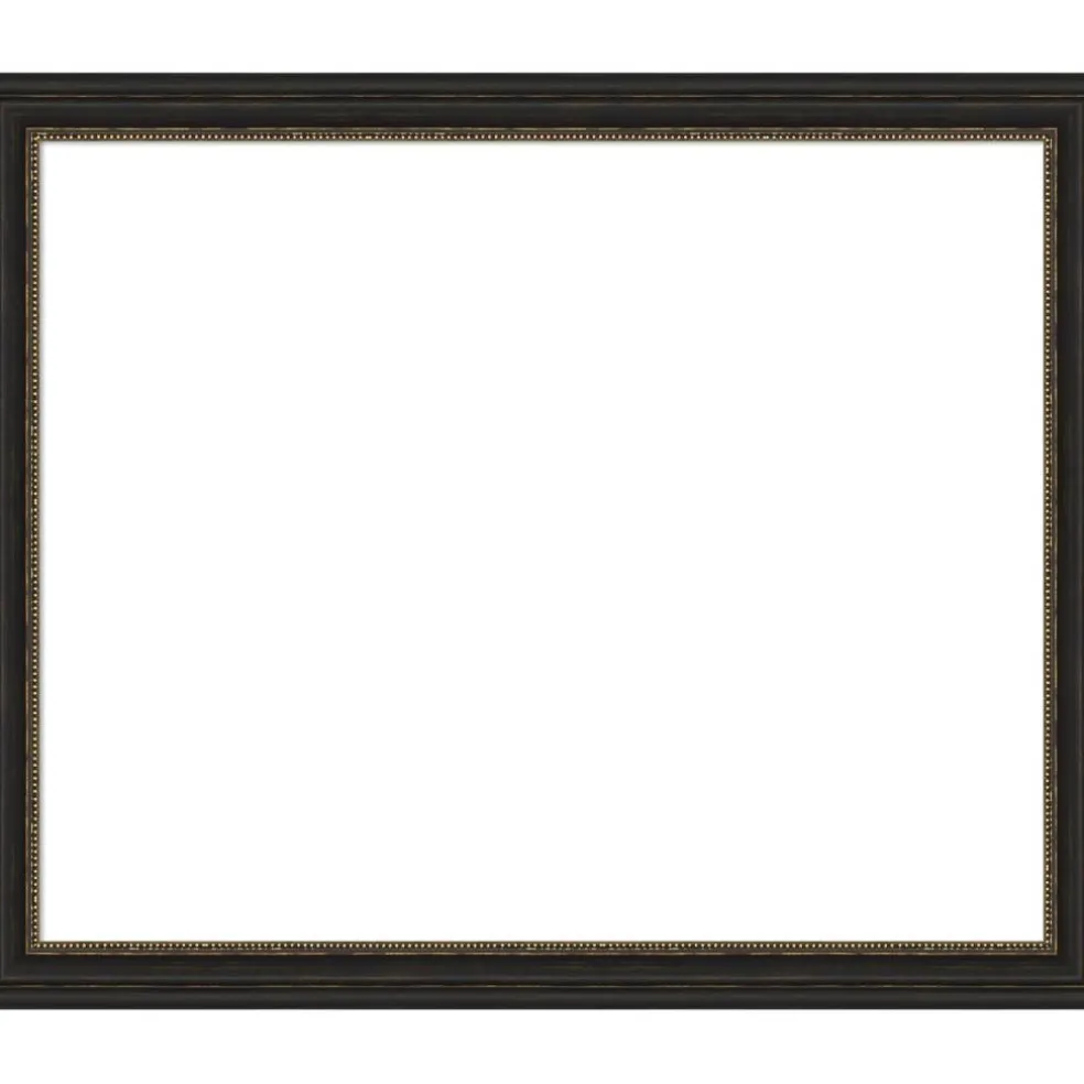 Accent Bronze Narrow Framed Dry Erase Magnetic Board