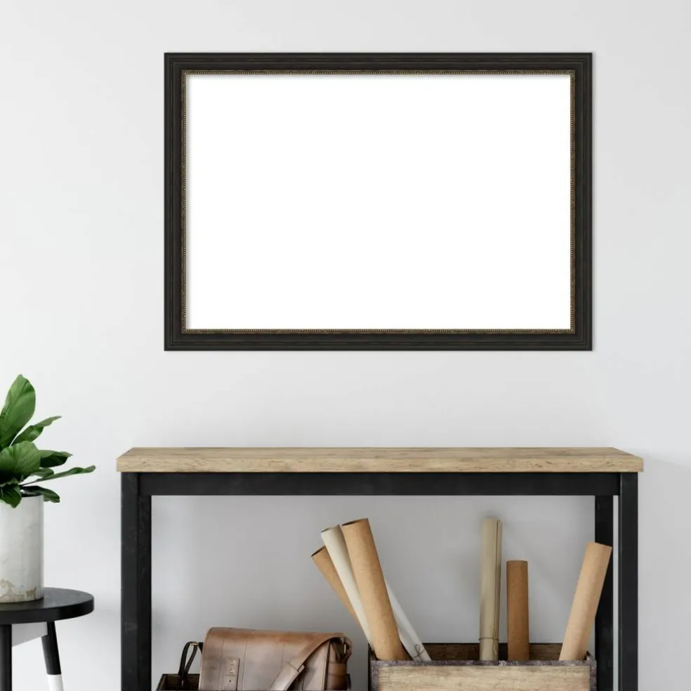 Accent Bronze Narrow Framed Dry Erase Magnetic Board