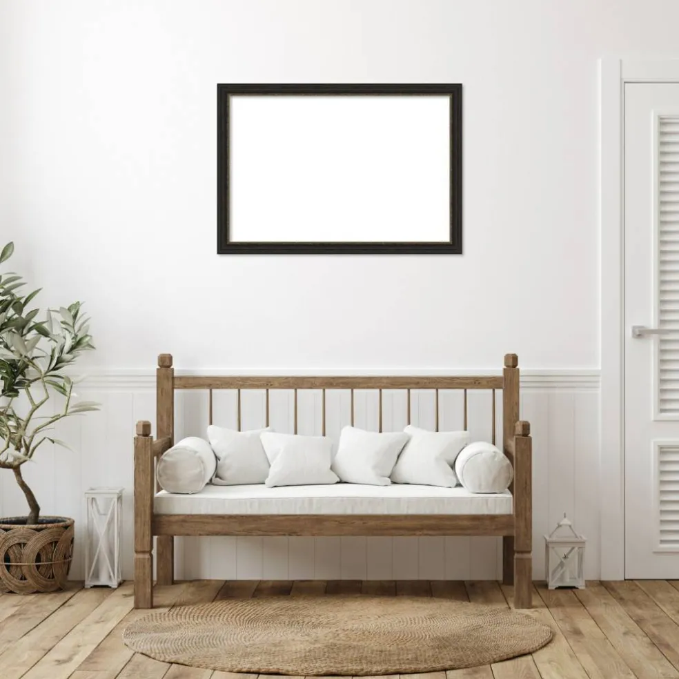 Accent Bronze Narrow Framed Dry Erase Magnetic Board