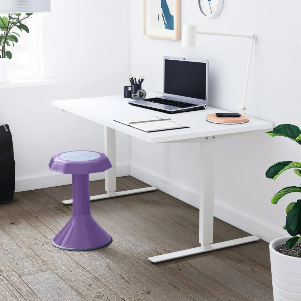 ACE Active Core Engagement Wobble Stool, Portable Flexible Seating, 18in Seat Height