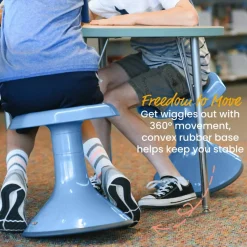 ACE Active Core Engagement Wobble Stool, Flexible Seating, 15in Seat Height