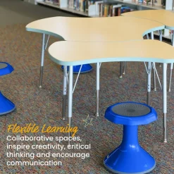 ACE Active Core Engagement Wobble Stool, Flexible Seating, 15in Seat Height