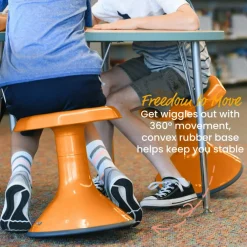 ACE Active Core Engagement Wobble Stool, Flexible Seating, 15in Seat Height
