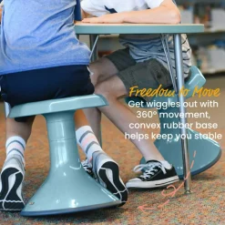 ACE Active Core Engagement Wobble Stool, Flexible Seating, 15in Seat Height