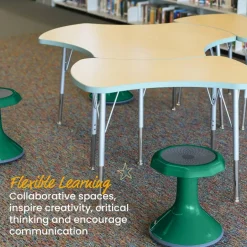 ACE Active Core Engagement Wobble Stool, Flexible Seating, 15in Seat Height