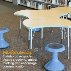 ACE Active Core Engagement Wobble Stool, Flexible Seating, 15in Seat Height