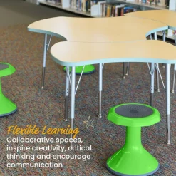 ACE Active Core Engagement Wobble Stool, Flexible Seating, 15in Seat Height