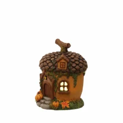 6" Acorn House LED Mini Decoration by Ashland®