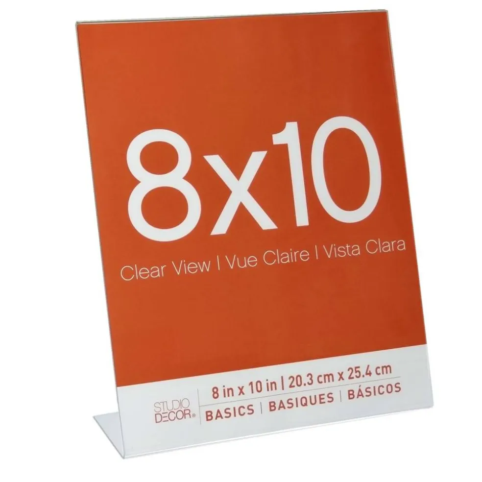 Acrylic Basics Vertical Bent Frame by Studio Décor®