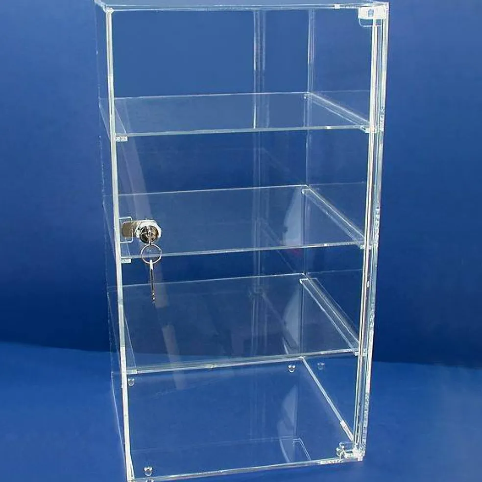 Acrylic Countertop Jewelry Locking Showcase Display