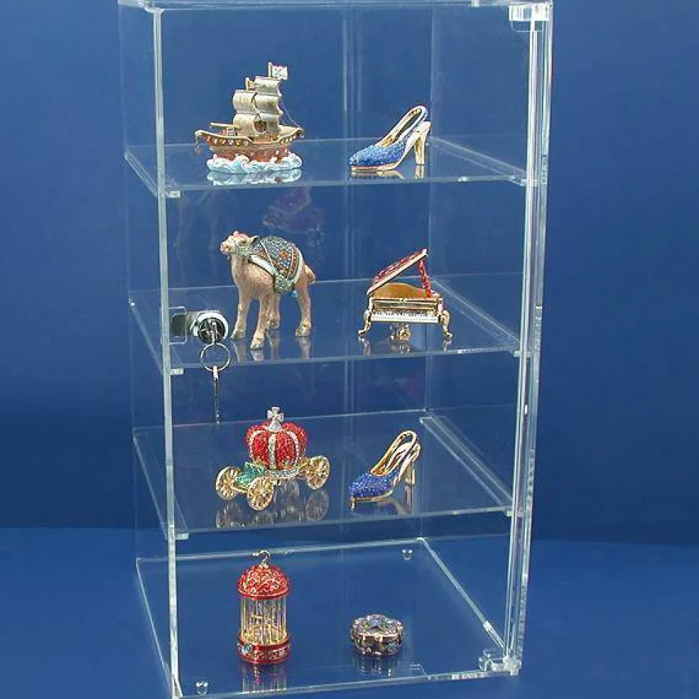Acrylic Countertop Jewelry Locking Showcase Display