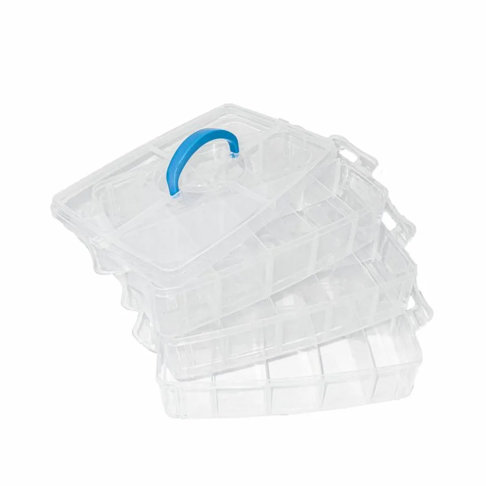 Adjustable Snap Box Jewelry Organizer by Bead Landing™