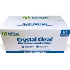 AdTech® Crystal Clear 10" Full-Size Hot Glue Sticks, 85ct.