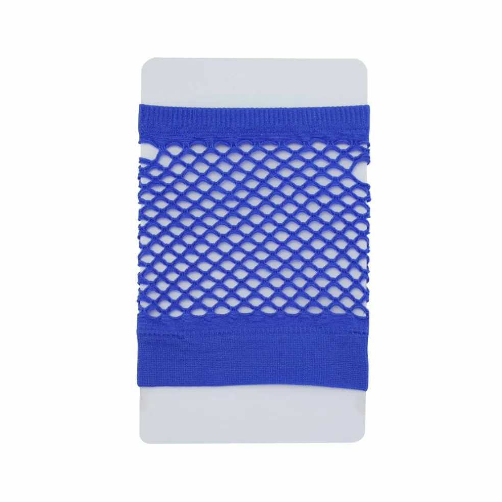 Adult Fingerless Costume Fishnet Gloves