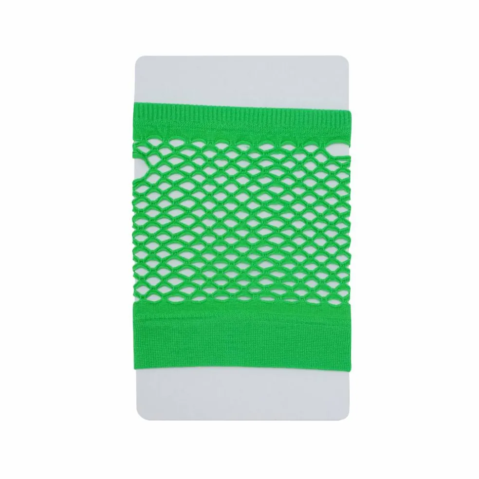 Adult Fingerless Costume Fishnet Gloves