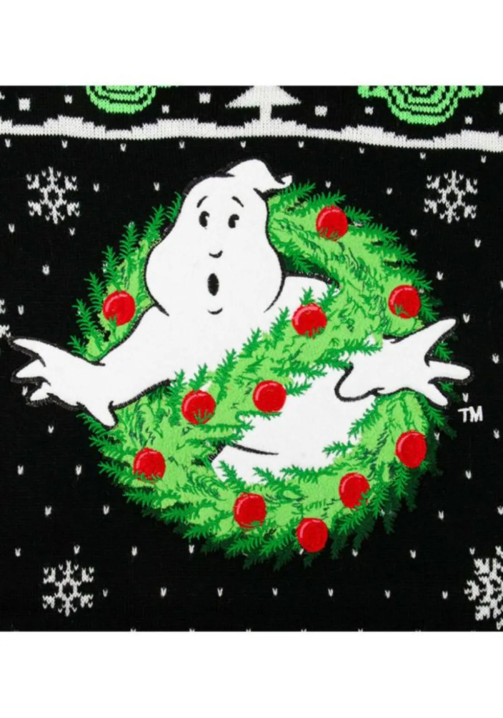 Adult Ghostbusters Ugly Christmas Sweater
