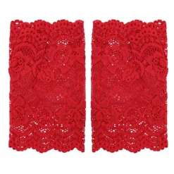 Adult Lace Fingerless Costume Gloves