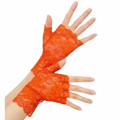 Adult Lace Fingerless Costume Gloves