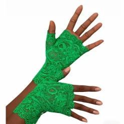 Adult Lace Fingerless Costume Gloves