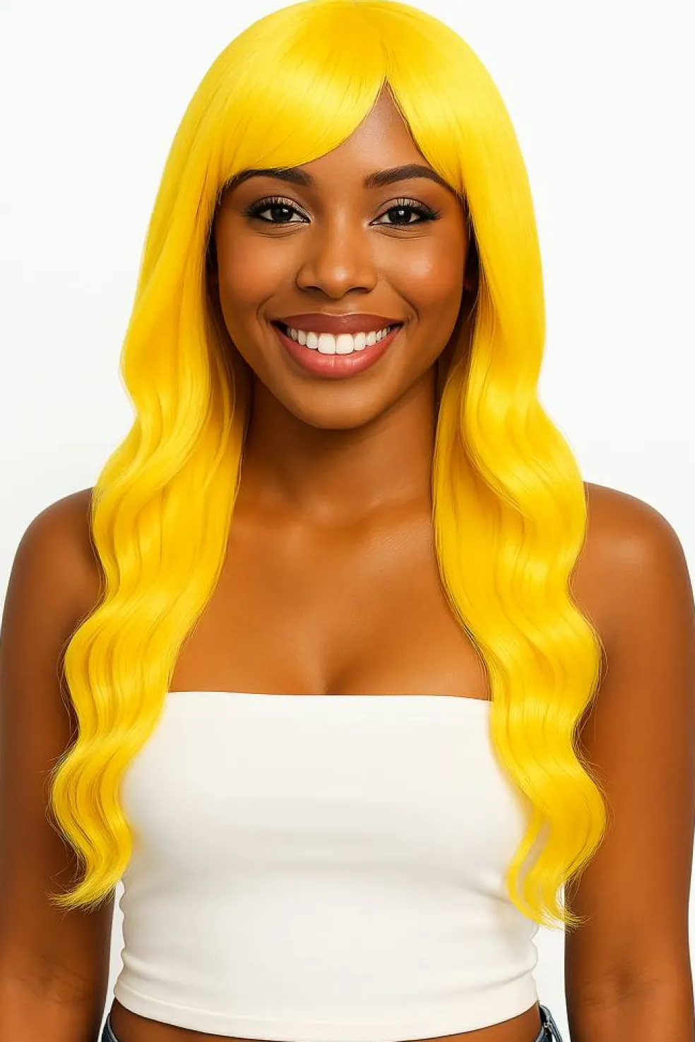 Adult Long Glam Costume Wig