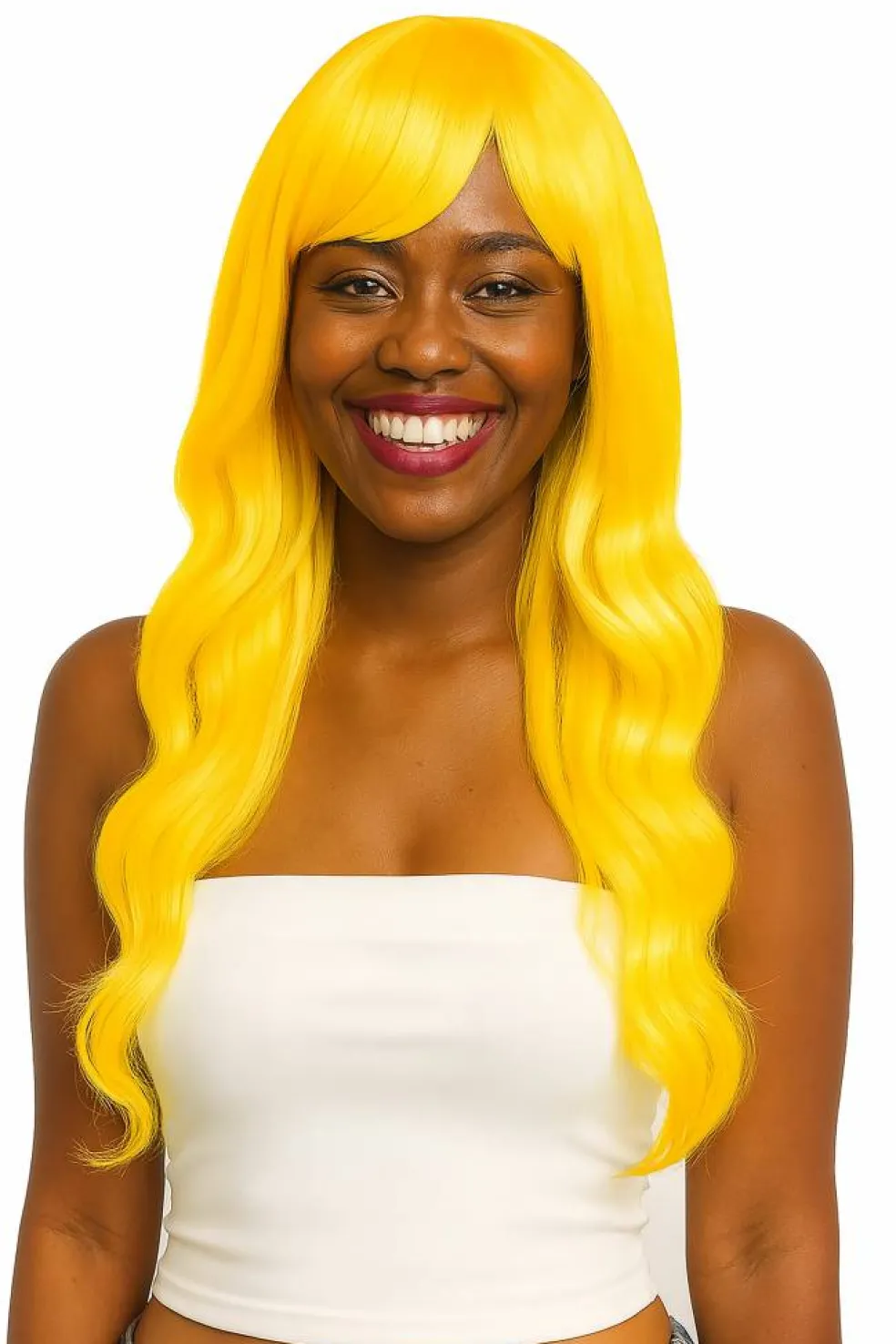 Adult Long Glam Costume Wig