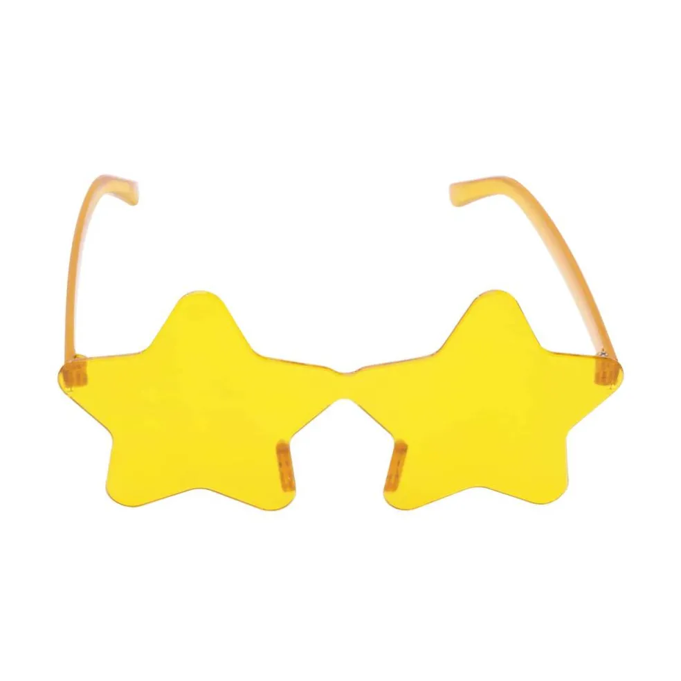 Adult Plastic Star Costume Glasses