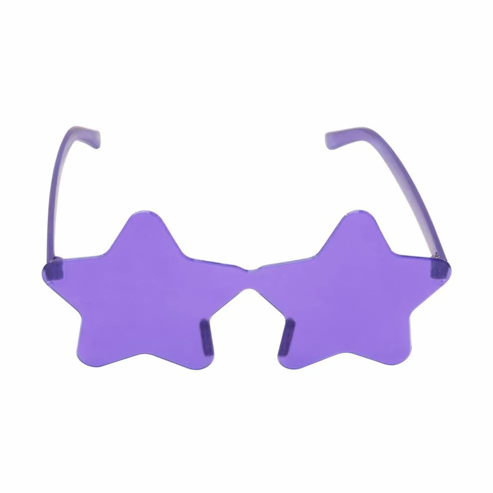 Adult Plastic Star Costume Glasses