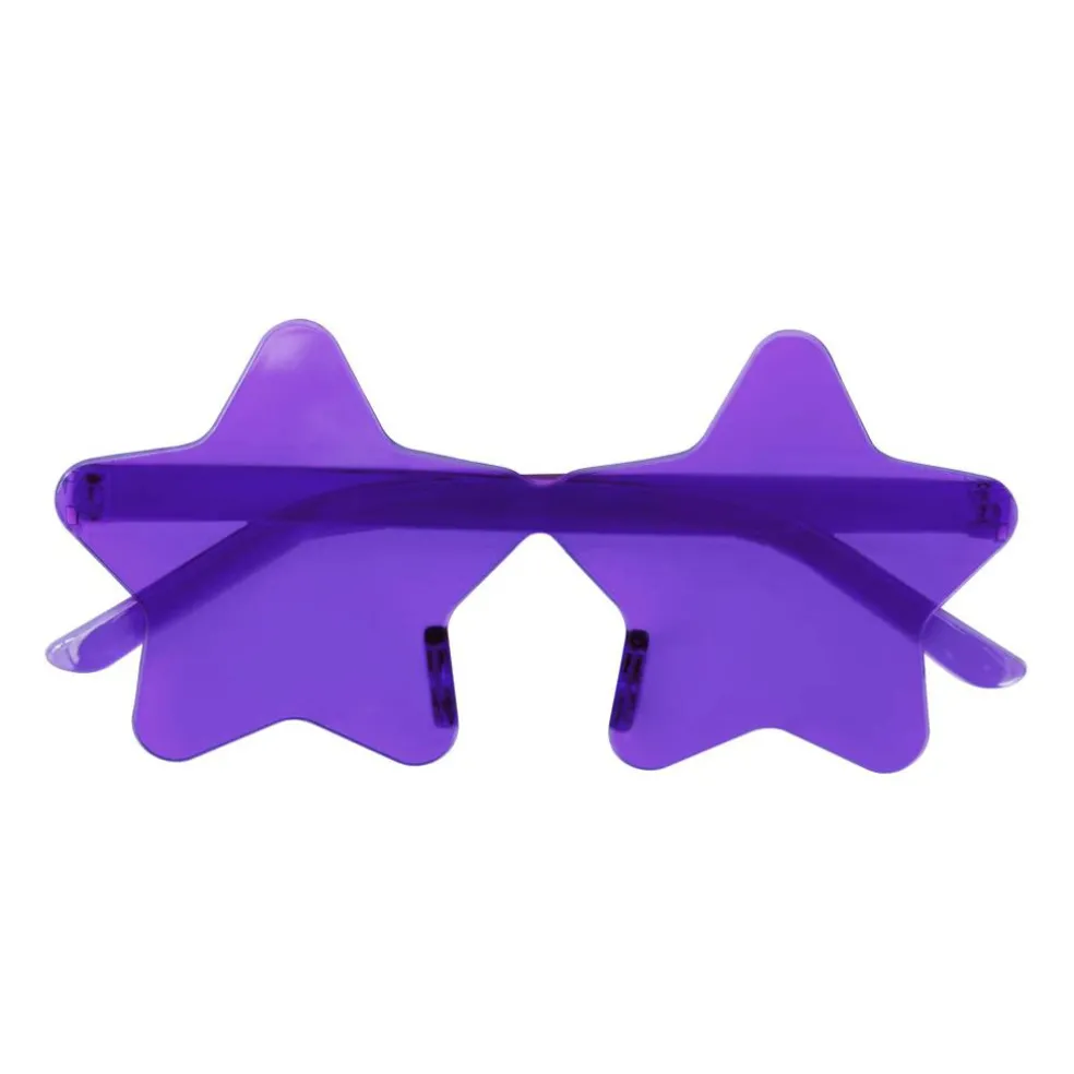 Adult Plastic Star Costume Glasses