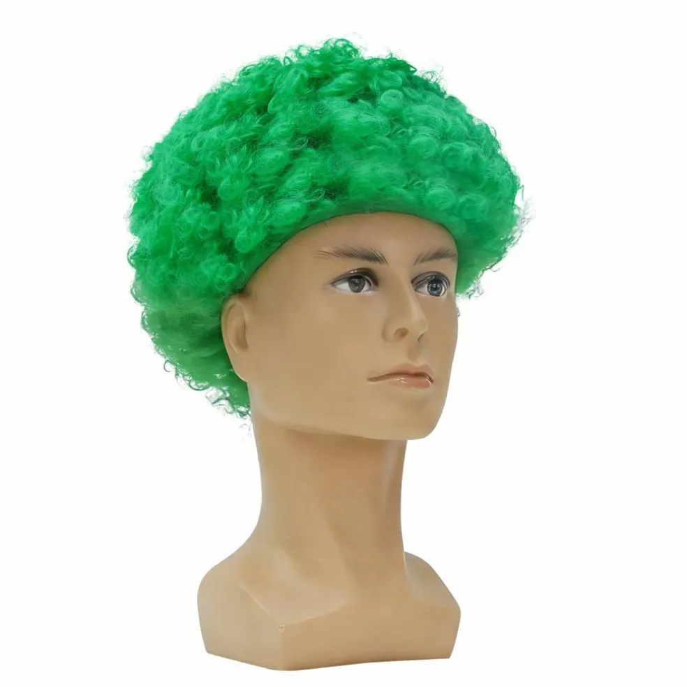 Adult Short Curly Costume Wig