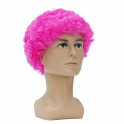 Adult Short Curly Costume Wig