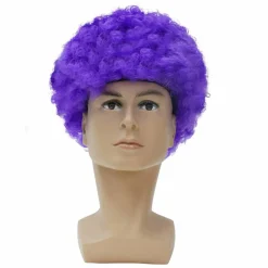 Adult Short Curly Costume Wig