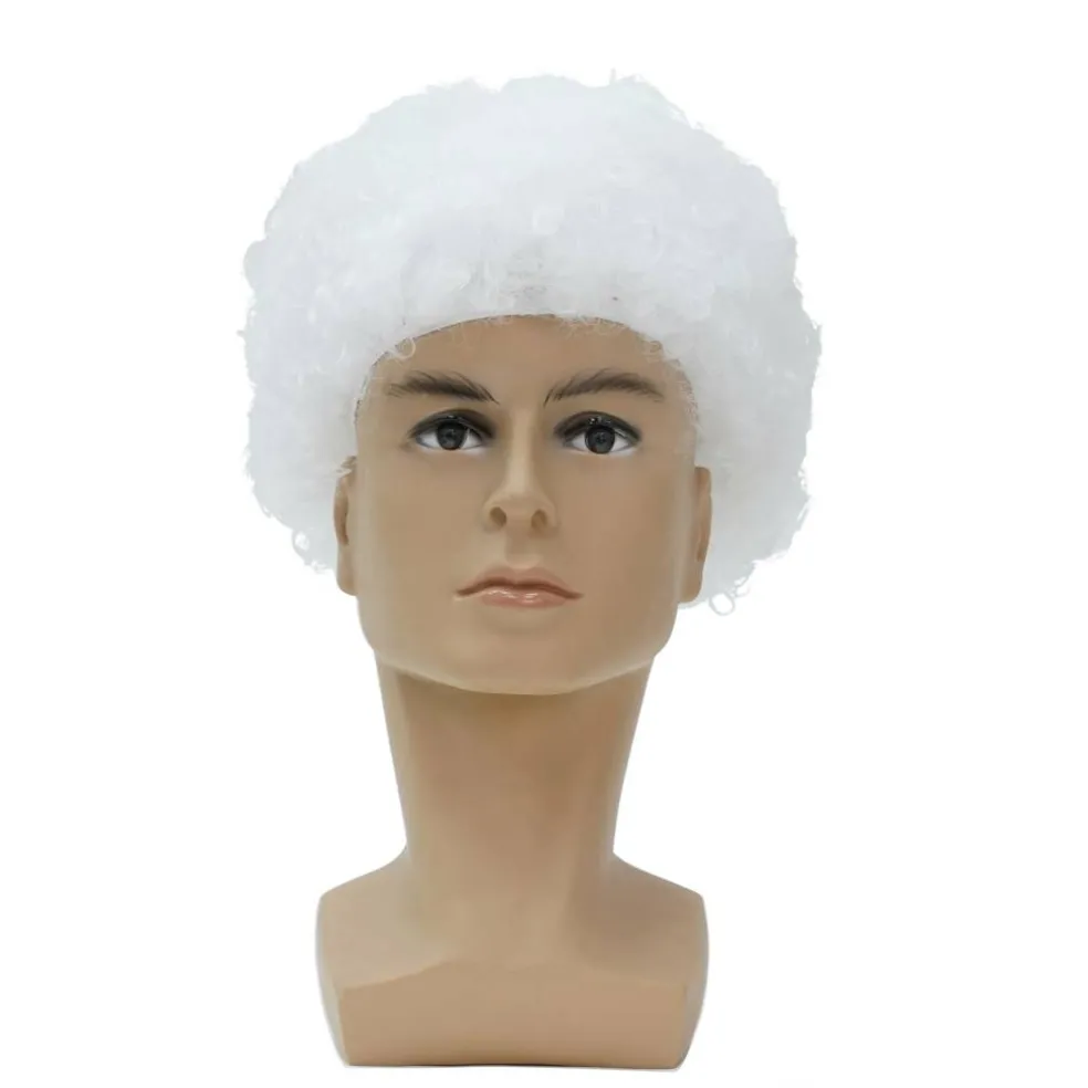 Adult Short Curly Costume Wig