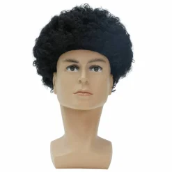 Adult Short Curly Costume Wig