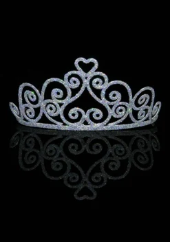 Adult Sparkle Heart Tiara