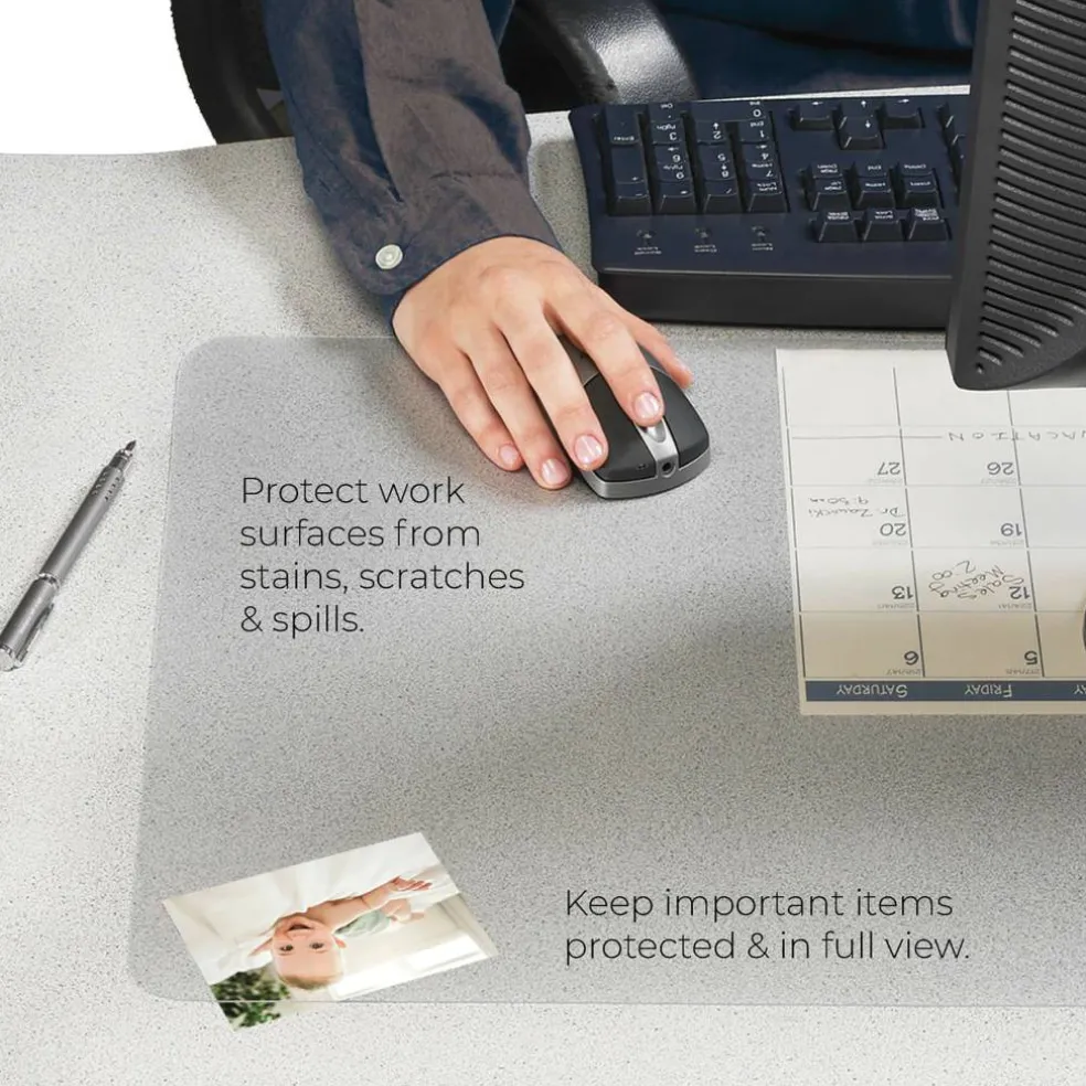 Advantus Artistic Double Layer Desk Pad