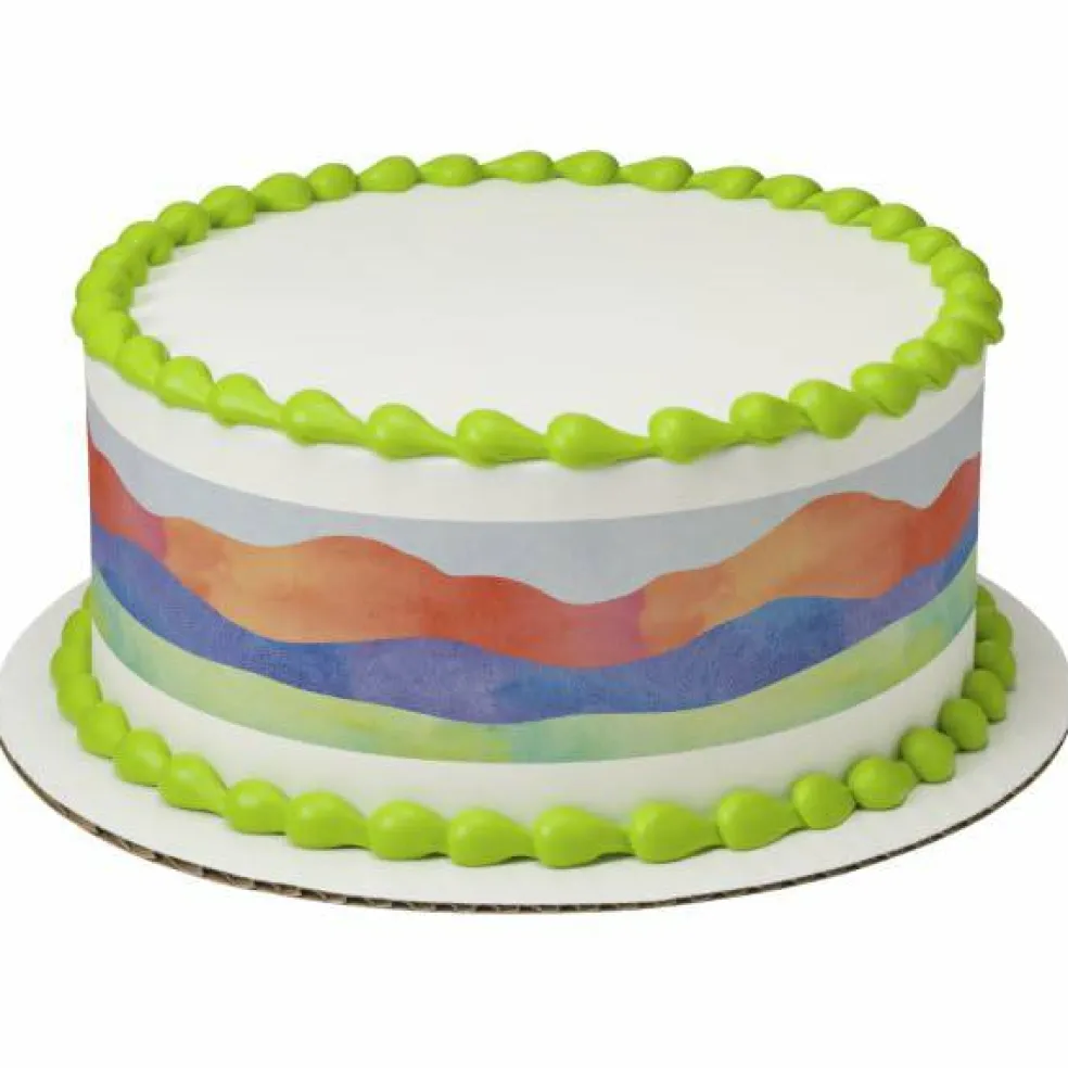 Adventure Edible Cake Border 2.5x10 inchs