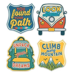 Adventurer Sticker Badges Stickers, Pack of 40