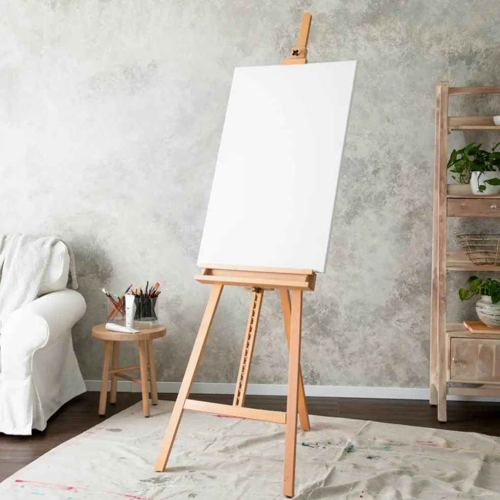 54.5" A-Frame Studio Wood Floor Easel by Artist's Loft™