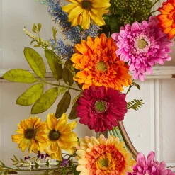 26” African Sunflower Wreath