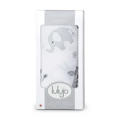 Afrique Cotton Muslin Baby Swaddle by Lulujo