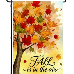 Agroon Fall Garden Flag 12x18 Inch Double Sided