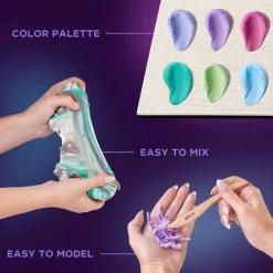 Air Clay Craft Kit Wood&Craft DIY