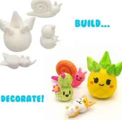 Air Dough White – Ultra Light, Non-Toxic Air Dry Clay for Kids DIY & Crafts
