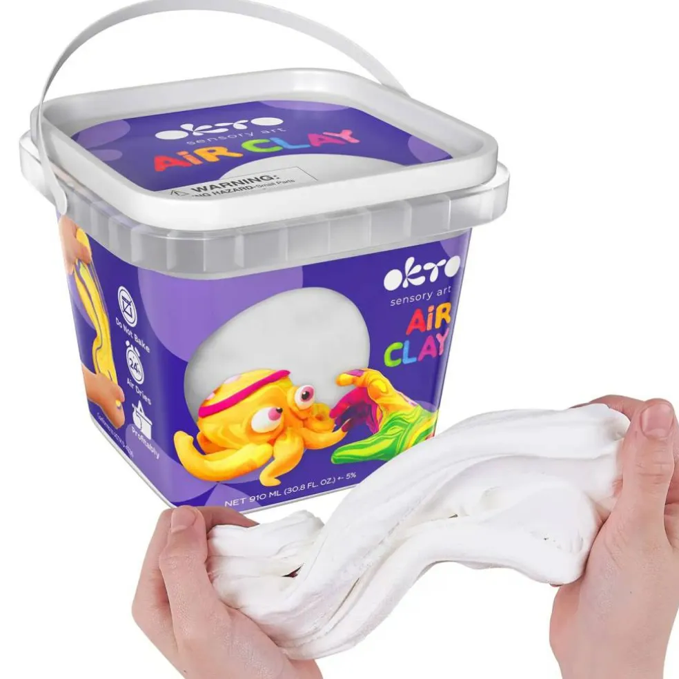 Air Dry Clay | Modeling | WHITE | 31 oz | 0.44 lb