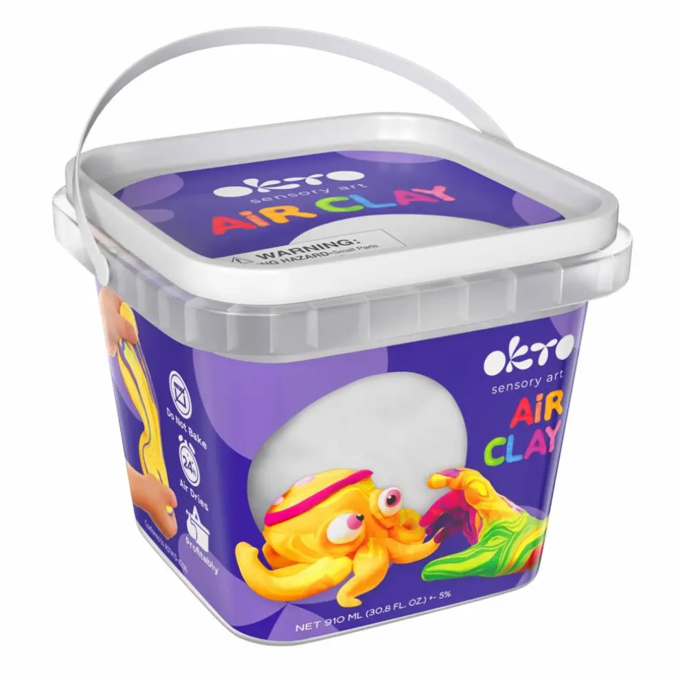 Air Dry Clay | Modeling | WHITE | 31 oz | 0.44 lb