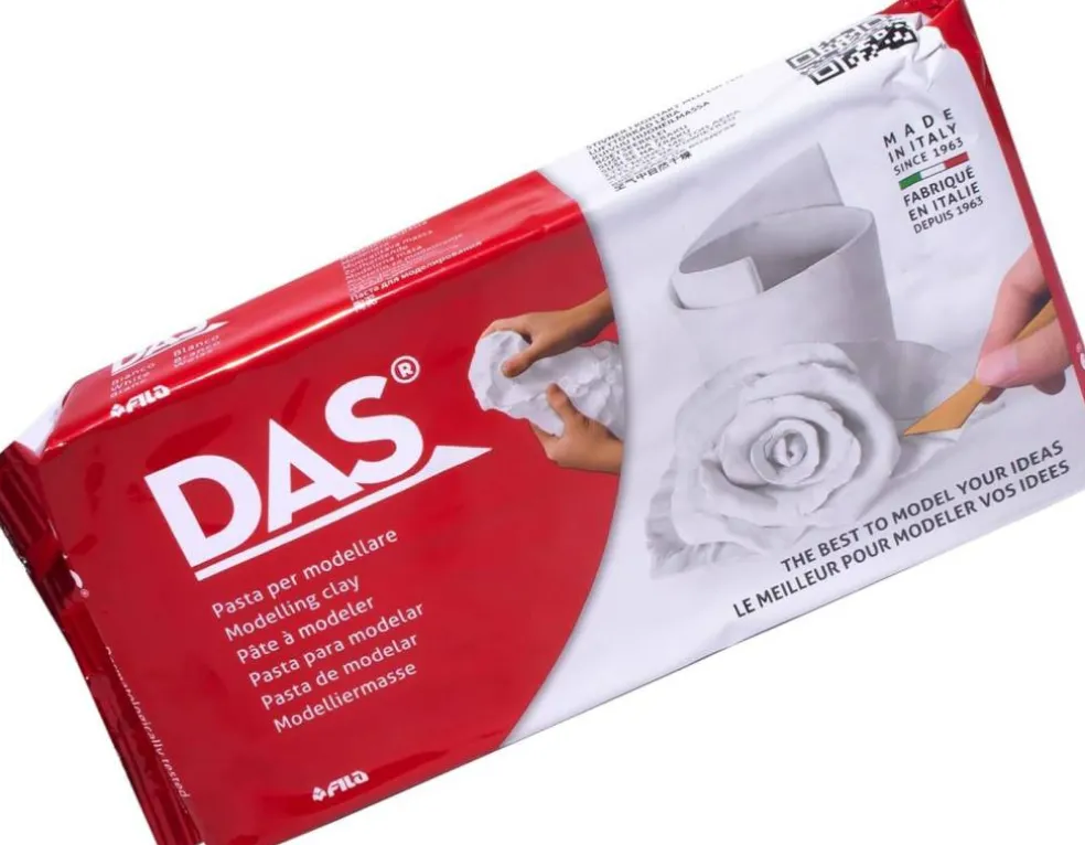 Air-Hardening Modeling Clay, 2.2 Lb. Block, White Color (387500)